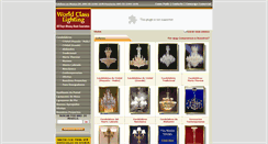 Desktop Screenshot of candilesdelujo.com.mx